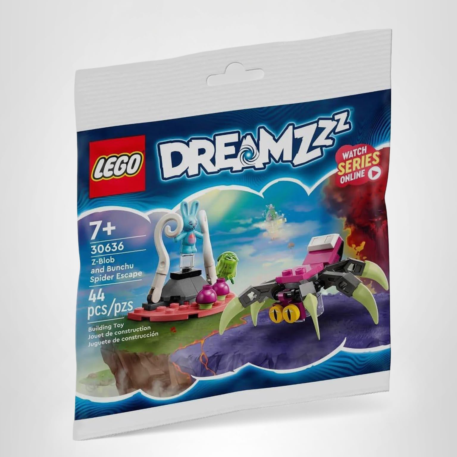 Amazon.com: LEGO 30636 Z-Blob and Bunchu Spider Escape : Toys & Games